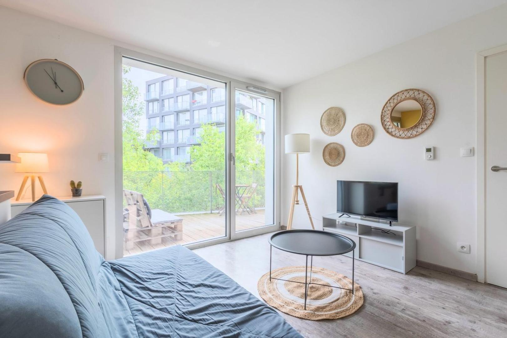 Apartment Near Metro With Parking & Balconies Lille Luaran gambar